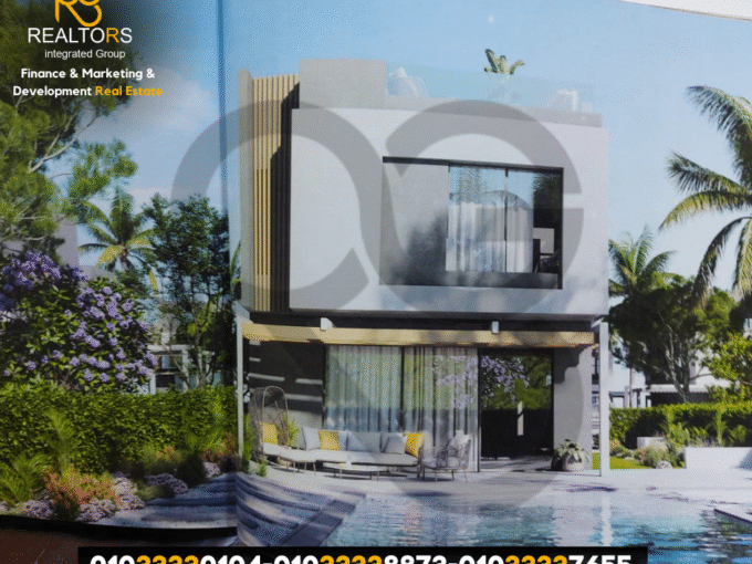 فيلا 268م ستاند ألون للبيع في كمبوند بادية – بالم هيلز – الشيخ زايد